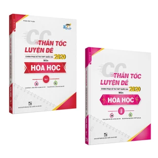 Sách - Combo thần tốc luyện đề 2020 môn Hóa học (2 tập)