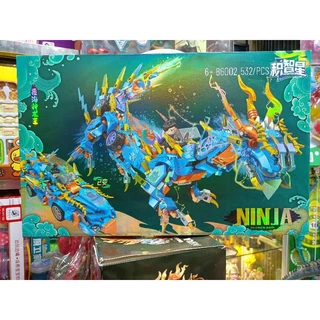 Xếp hình lắp ghép lê gô NINJA Rồng 86002