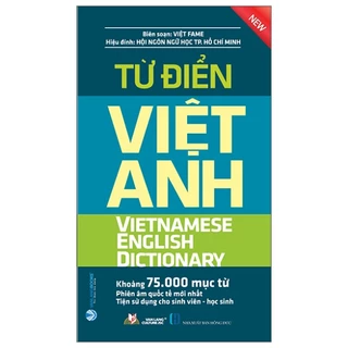 Sách  - Từ Điển Việt - Anh 75.000 Từ ( VL1)