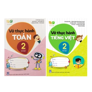 Sách - Combo Vở thực hành Toán + Tiếng việt lớp 2 - tập 1 ( kết nối )