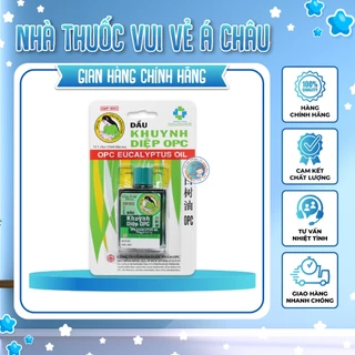 Dầu Khuynh Diệp OPC 💥 CHÍNH HÃNG 💥 Phòng và giảm cảm cúm, nghẹt mũi, ho tức ngực, đau bụng, nhức mỏi cho trẻ 25ml