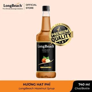 Siro Hạt Phỉ - LongBeach Hazelnut Syrup 740ml