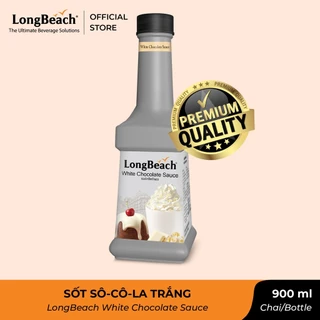 Sốt Sô-Cô-La Trắng - LongBeach White Chocolate Sauce 900ml