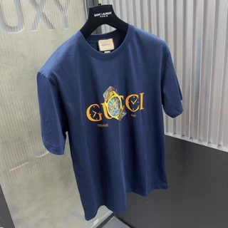 Áo Thun G..C Form Rộng Tay Lỡ Vải Cotton 100% , Áo Phông Gucci Unisex Nam Nữ In Chữ cực Đẹp Cháy Phố 2023