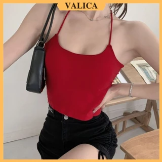 Áo bra nữ cotton mềm mịn, ôm body đẹp - Bra lưng dây quyến rũ kèm mút mỏng VALICA B2056