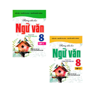 Sách - Combo Hướng Dẫn Học Ngữ Văn 8 - Tập 1 + Tập 2 (Dùng Kèm SGK Chân Trời Sáng Tạo) (Bộ 2 Cuốn) - HA