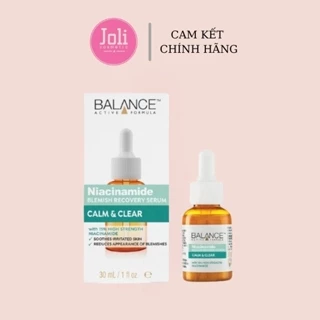 Tinh chất ngừa mụn mờ thâm Balance Active Formula Niacinamide 15% Blemish Recovery serum 30ml