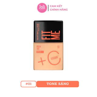 Kem Nền Fit Me Tint C Tươi Mướt Chống Nắng với Vitamin C & SPF50 Maybelline New York Fit Me Fresh Tint 30ml