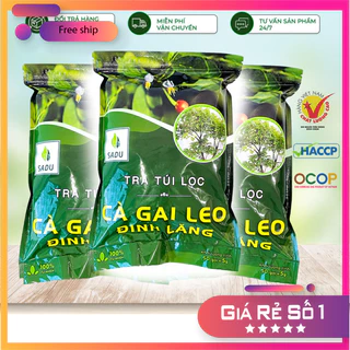 (Sỉ lẻ) Trà túi lọc cà gai leo đinh lăng Sadu (250g-1kg) [chiết chính hãng]