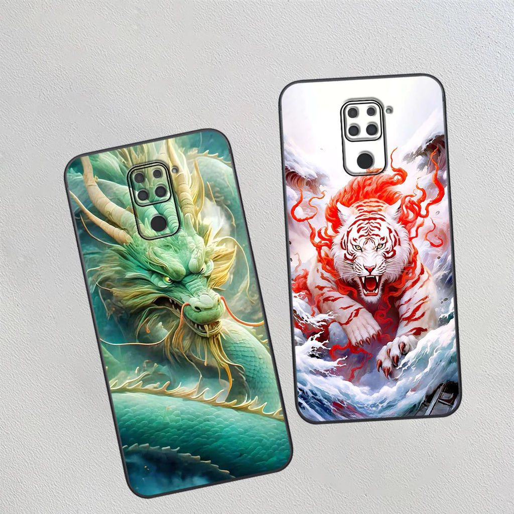 Ốp lưng Xiaomi Redmi Note 9 / Note9s / Note 9 Pro hình rồng hổ siêu ngầu LUNA CASE