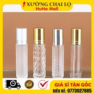 Chai Lọ Chiết Nước Hoa Bi Lăn 10ml ❣️BUÔN SỈ RẺ❣️  Vỏ Đựng Dầu Thơm, Dầu Dừa, Tinh Dầu, Chiết Mỹ Phẩm