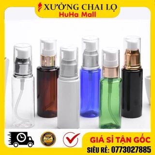 Chai Chiết Mĩ Phẩm ❣️BUÔN SỈ RẺ❣️ Chai Lọ Nhựa Pet Xịt Giọt 20ml,30ml,50ml,100ml Chiết Mỹ Phẩm