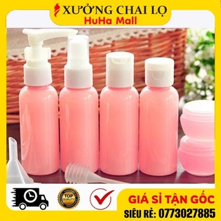 Bộ Chiết Mĩ Phẩm ❣️BUÔN SỈ RẺ❣️ Chai Lọ Nhựa Pet 20ml,30ml, 50ml,100ml Chiết Mĩ Phẩm Du Lịch