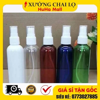 Chai Xịt Phun Sương ❣️BUÔN SỈ RẺ❣️ Vỏ Nhựa Pet Xịt Phun Sương 10ml,15ml,20ml,30ml,50ml,100ml Chiết Nước Hoa