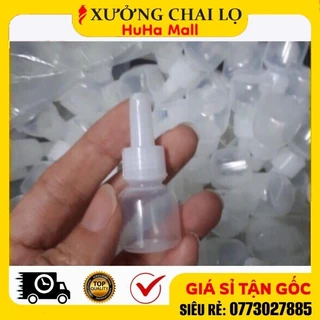 [BUÔN SỈ RẺ] [Combo 10sp] Chai Lọ Nhỏ Mắt 5ml 10ml 20ml Thường (Có Nút), Ống Hút Mụn, Hút Máu Bầm