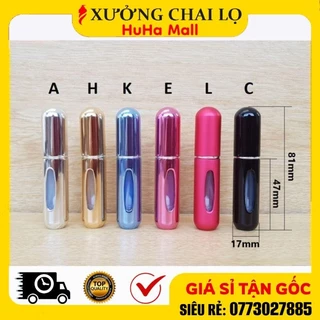 Lọ Chiết Nước Hoa ❣️BUÔN SỈ RẺ❣️ Chai Lọ Chiết Nước Hoa Tự Động 5ml Đựng Dầu Thơm, Phụ Kiện Du Lịch