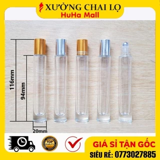 Lọ Chiết Nước Hoa ❣️BUÔN SỈ RẺ❣️ Chai Lọ Bi Lăn Chiết Nước Hoa 5ml,10ml,20ml Đựng Dầu Thơm, Phụ Kiện Du Lịch