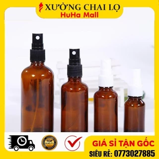 Chai Lọ Thuỷ Tinh Phun Sương [5ml - 100ml] ❣️BUÔN SỈ RẺ❣️ Vỏ Chiết Nước Hoa, Tinh Dầu, Chiết Mỹ Phẩm Du Lịch