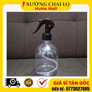 Chai Lọ Xịt Vòi Chuột ❣️BUÔN SỈ RẺ❣️ Chai Lọ Nhựa Pet Xịt Vòi Chuột 500ml Béo Lùn Rỗng Chiết Mỹ Phẩm