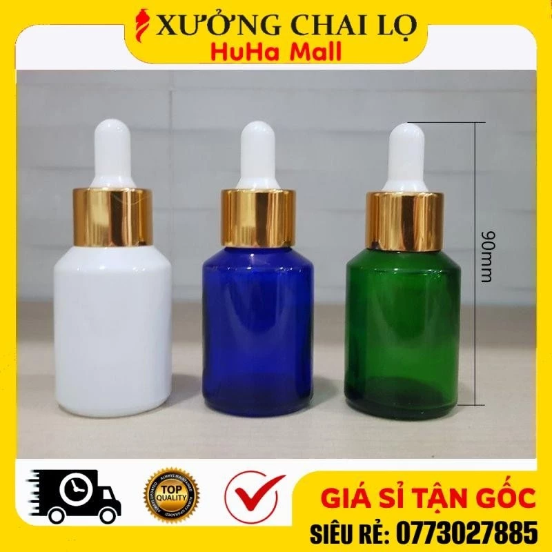 Chai Lọ Chiết Serum ❣️BUÔN SỈ RẺ❣️ [30ml] Chai Lọ Đựng Tinh Dầu Bóp Giọt Chiết Serum, Phụ Kiện Du Lịch