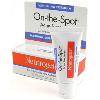 Kem ngừa mụn Neutrogena  On-The-Spot Acne Treatment 21g