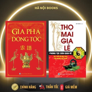 Sách - Combo 2 cuốn Thọ Mai Gia Lễ + Gia Phả Dòng Tộc - MT