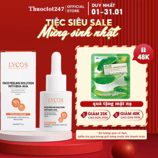 Tinh chất peeling Lycos - 10%AHA – 2%BHA