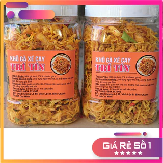 (Sỉ rẻ) 1kg khô gà lá chanh