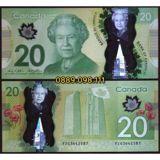 Sưu tầm tờ 20 Canada polymer