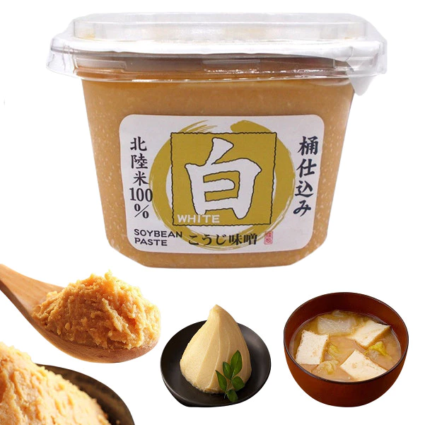 [MADE IN JAPAN] Miso Trắng Men Gạo Koji Yamagen 500Gr Soup Tương Miso Nấu Canh Truyền Thống Nhật Bản