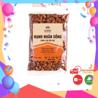 (Sỉ siêu rẻ) Hạt Hạnh Nhân Sống DK Harvest Nhập Khẩu Mỹ Dùng Làm Sữa Hạt - Túi 500g - ngũ cốc dinh dưỡng, giảm cân