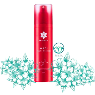 Tinh chất Mijunka Waci Youth Essence 50ml trẻ hóa da mặt đều màu cấp ẩm Serum Nhật nội địa nhập chính ngạch I Ban Mai