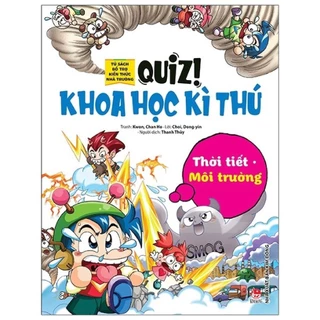 Sách - Quiz! Khoa Học Kì Thú - Thời Tiết Môi Trường - Kim Đồng