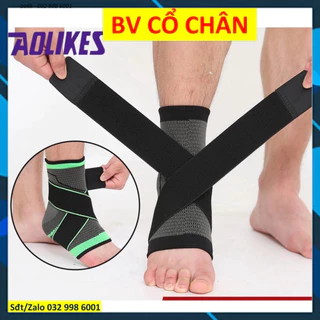 Bảo vệ cổ chân thể thao chính hãng Aolikes 7529 Bó cổ chân Băng quấn cổ chân Đai quấn bảo vệ mắt cá chân aolik1