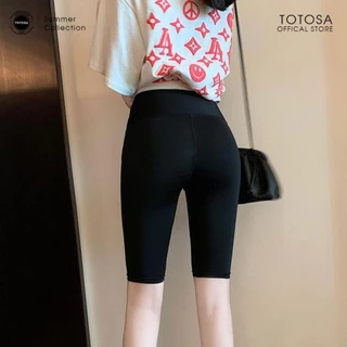 Quần LEGGING TOTOSA nâng mông, nâng đùi chất cotton co dãn siêu hot đẹp cho nữ h1