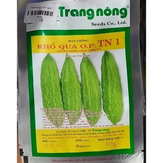 Hạt giống khổ qua thường Trang Nông TN1 10gr