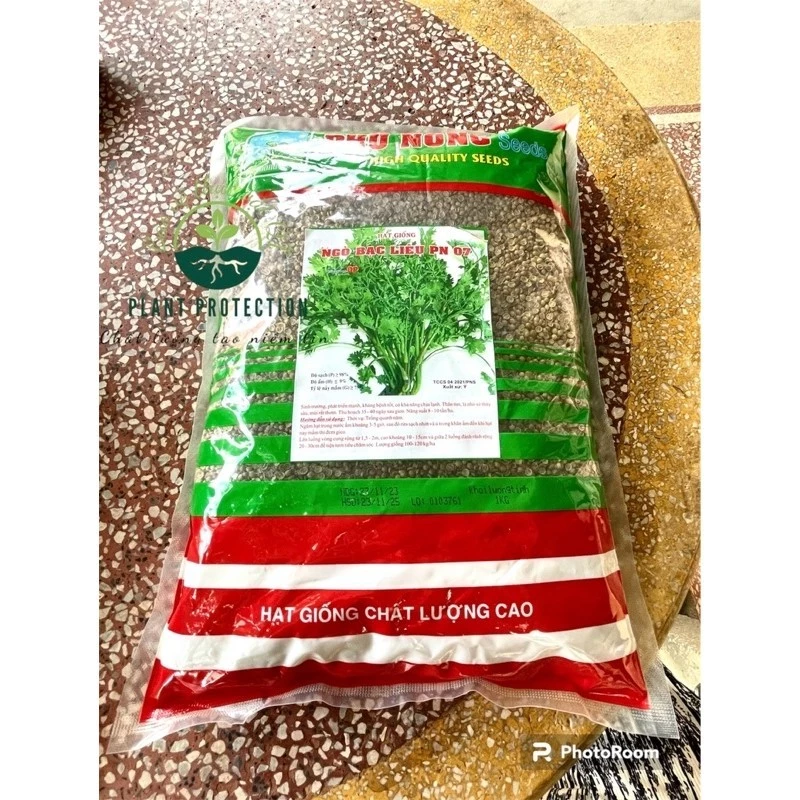 Hạt giống rau mùi - ngò Bạc Liêu (gói 1kg)