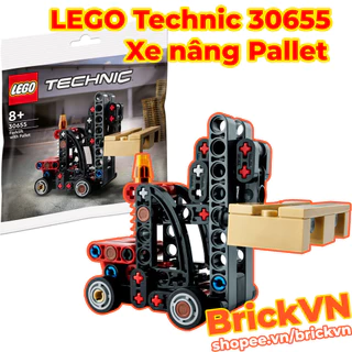 LEGO Technic 30655 Xe nâng Pallet (Túi Polybag, 78 mảnh ghép)