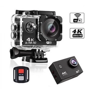 Camera hành trình Sport cam full HD 4K đi phượt chống nước có remote nhiều phụ kiện -Giá rẻ