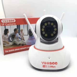 Camera không dây Yoosee 3.0MP đàm thoại 2 chiều độ nét full HD 2K xem ban đêm sáng rõ -Giá rẻ