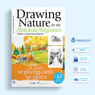 Sách Bí Quyết Vẽ Phong Cảnh Tự Nhiên - Văn Lang
