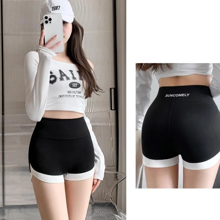 Quần đùi tập gym yoga nữ big size lưng cao ôm bdy, quần đùi nữ thể thao đa năng, quần đùi nữ mặc nhà, dạo phố QDG04