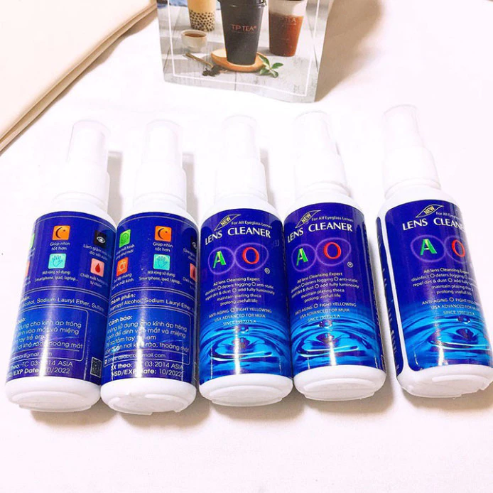 Nước Xịt Rửa Kính Mắt Chuyên Dụng, Dung Dịch Lau Kính Mát Sáng Bóng Giảm Mờ Kính Cận FERADO