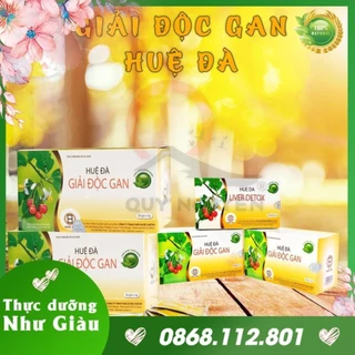 Trà Huệ Đà Quy Nguyên (30 gói) - Huệ Đà Giải độc gan