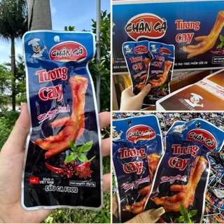 Chân gà tương cay xanh 40g CỬU CA Momo FOOD