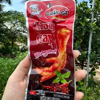 Chân gà tương cay đỏ 35g Cửu ca Food Momo FOOD