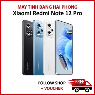 Điện thoại Xiaomi Redmi Note 12 Pro Fullbox,rom quốc tế màn Full HD+ Pin 5000 hỗ trợ sạc nhanh 67W