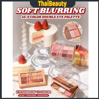 Bảng Phấn Mắt Đa Năng Sivanna Soft Blurring Double Eye Palette HF620 - Thaibeauty