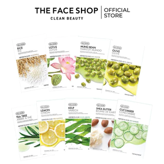 Mặt Nạ Dưỡng Ẩm Da Hàng Ngày THE FACE SHOP Real Nature Face Mask 20g