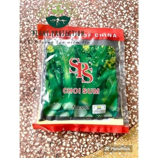 HẠT GIỐNG CẢI NGỒNG Nội Địa Trung SPS CHOI SUM No 003 ( Thân mập-xanh đẹp) 250gr